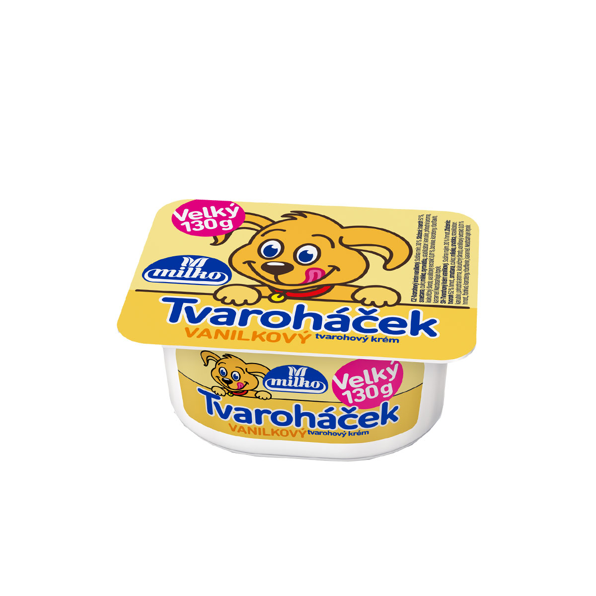 Tvaroháček velký vanilka 130g